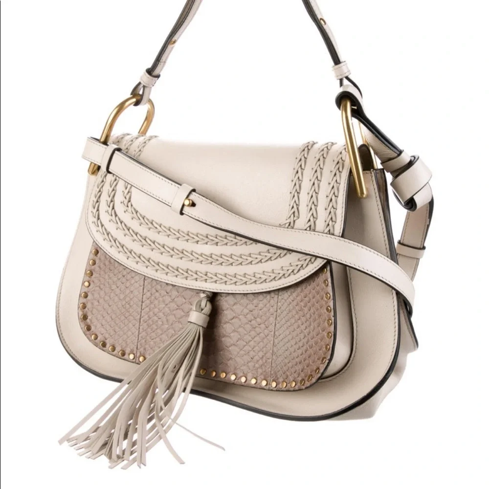 Chloe Calfskin Braided medium Hudson Bag - Picture 2 of 5